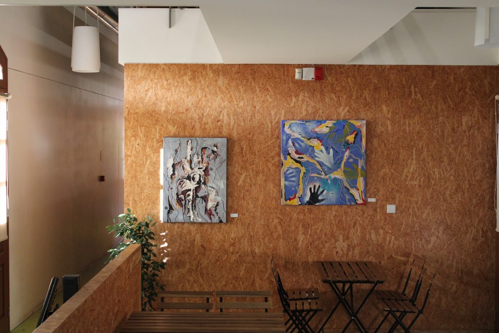 Exposição de ilustração em Gare Paradela, Sever do Vouga