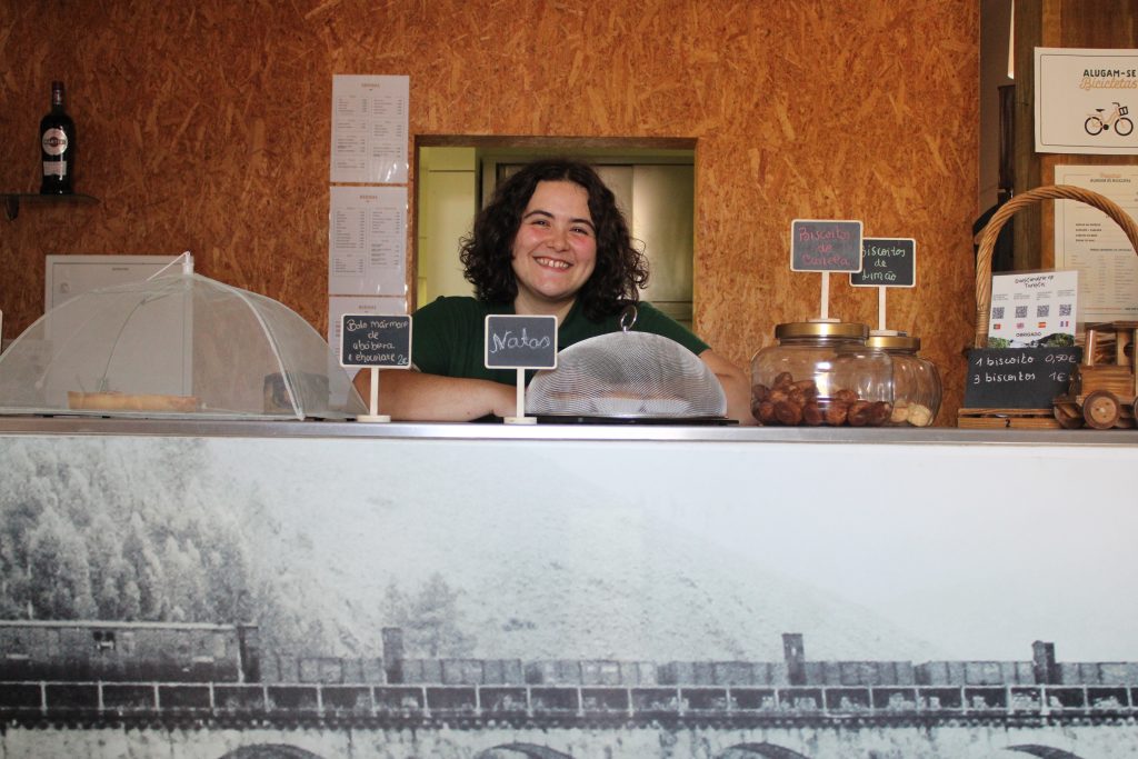 Representante da Gare Paradela em Sever do Vouga, Carolina Hadden.